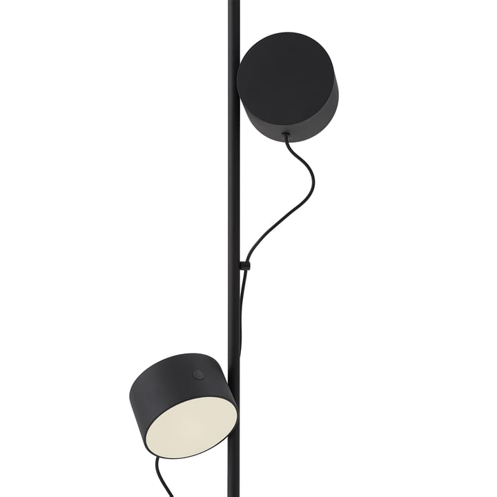 Post gulvlampe, Svart Muuto
