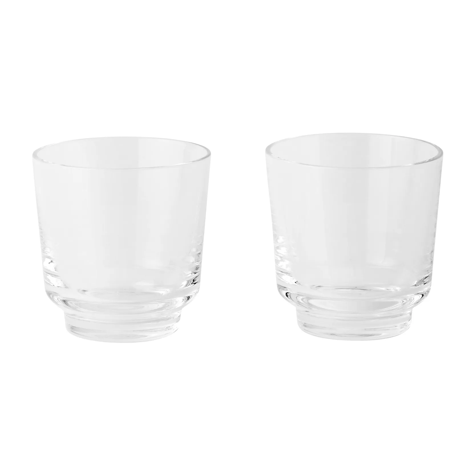 Raise glass 20 cl 2-pakning, Clear Muuto