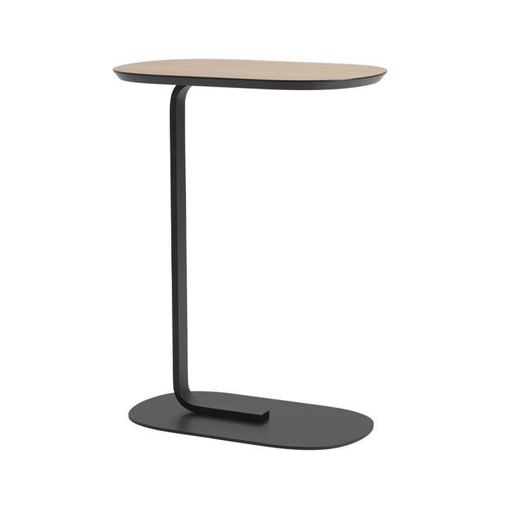 Relate sidebord H: 73,5 cm - Oak veneer-Black - Muuto