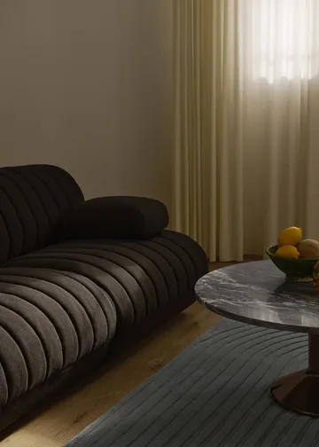 Relevo Rug Quattro ullteppe - Dark green, 200x300 cm - Muuto