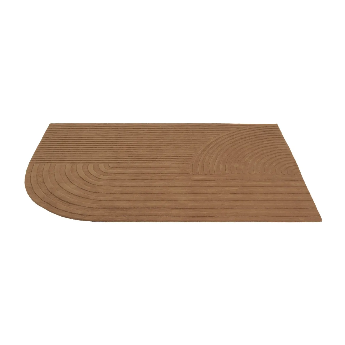 Relevo teppe 200 x 300 cm, Burnt orange Muuto