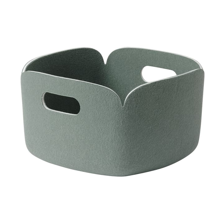 Restore oppbevaringskurv 28x28 cm - Dusky Green - Muuto