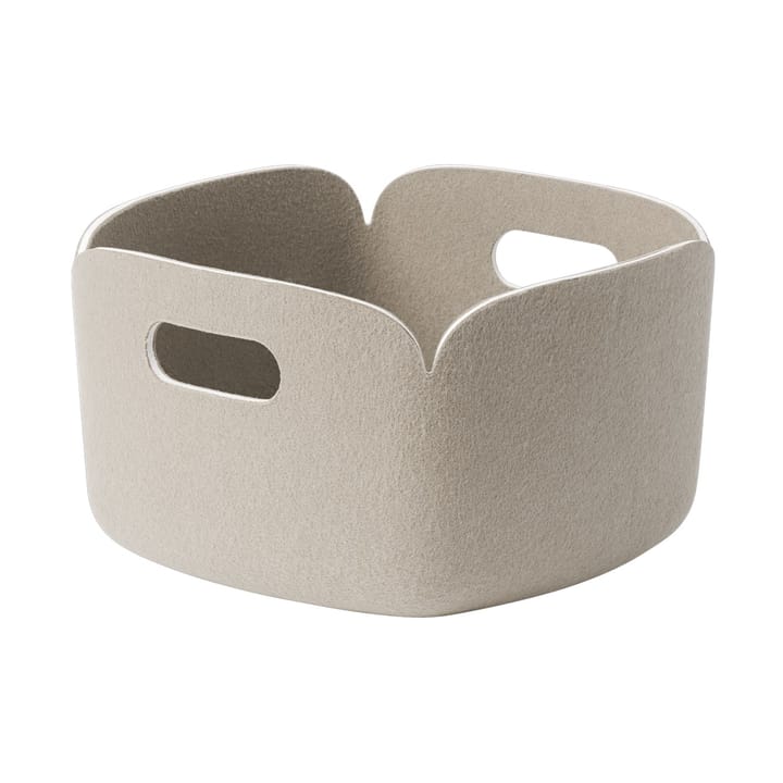Restore oppbevaringskurv 28x28 cm - Sand - Muuto