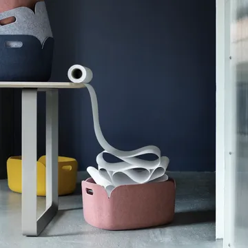Restore oppbevaringskurv - gul - Muuto