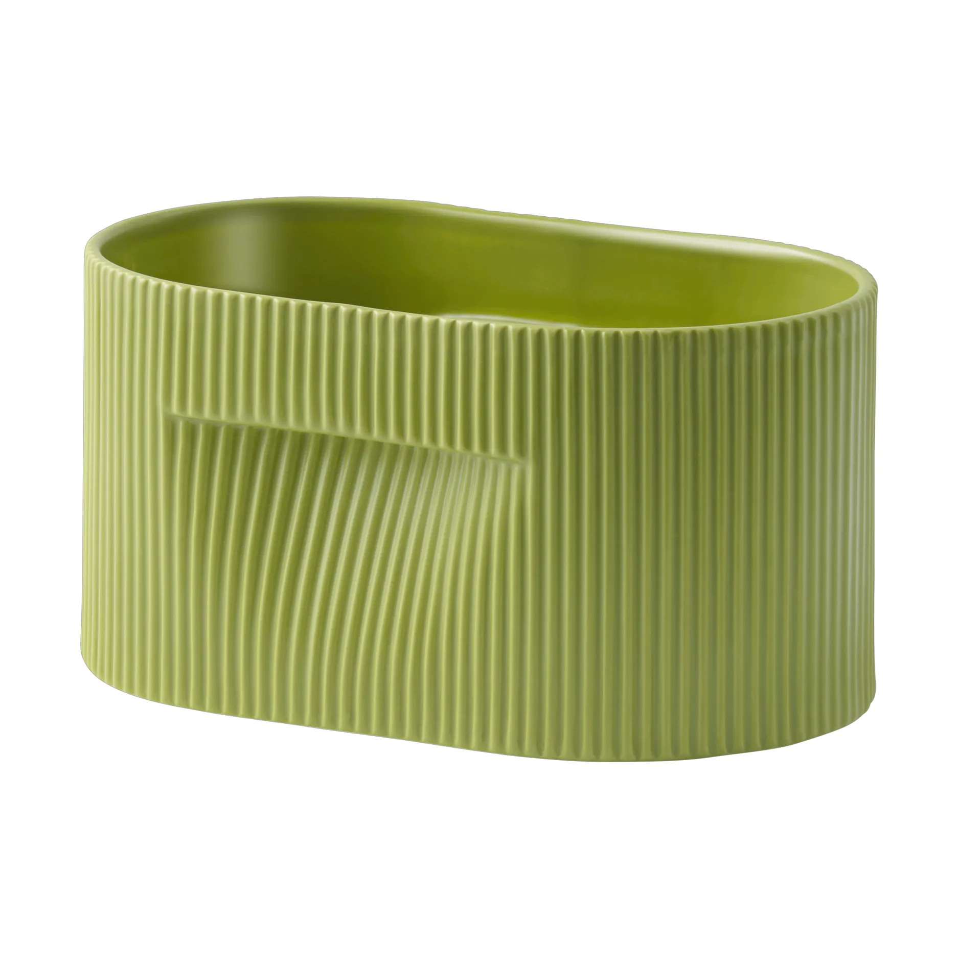 Ridge krukke 13 cm, Moss green Muuto