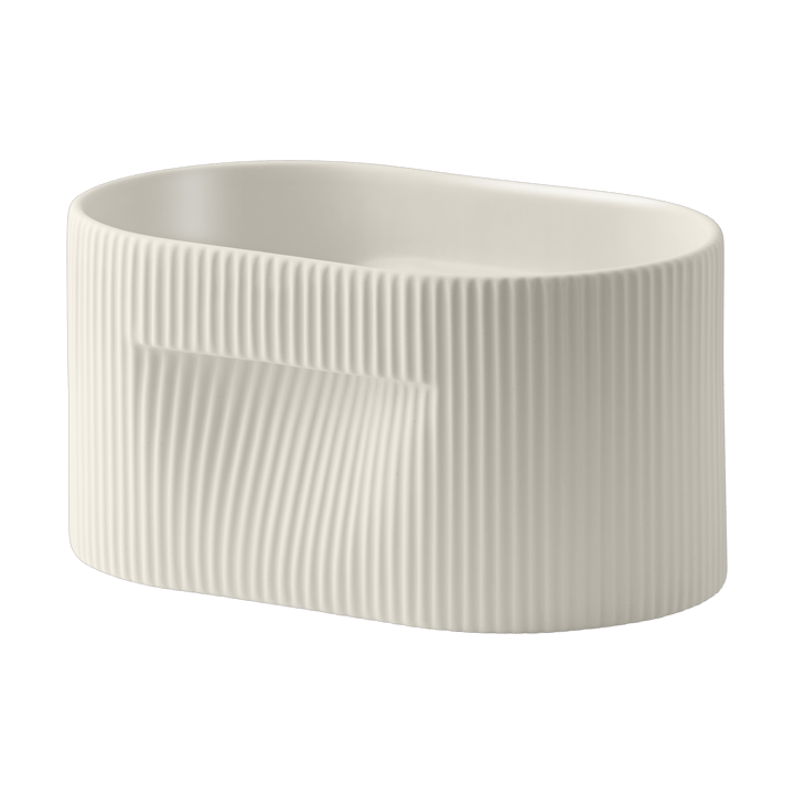Ridge krukke 13 cm - Off-white - Muuto