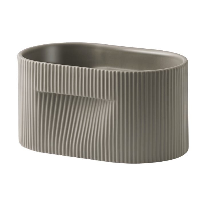 Ridge krukke 13 cm - Taupe - Muuto