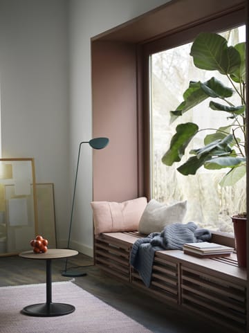 Soft sidebord 40 cm - Solid smoked oak-black - Muuto
