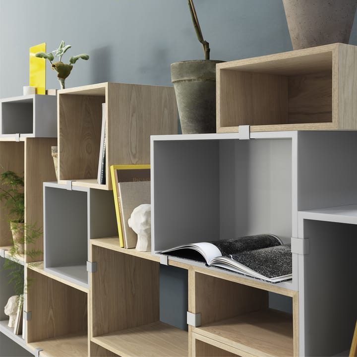 Stacked 2.0 hyller åpen, medium, eik Muuto