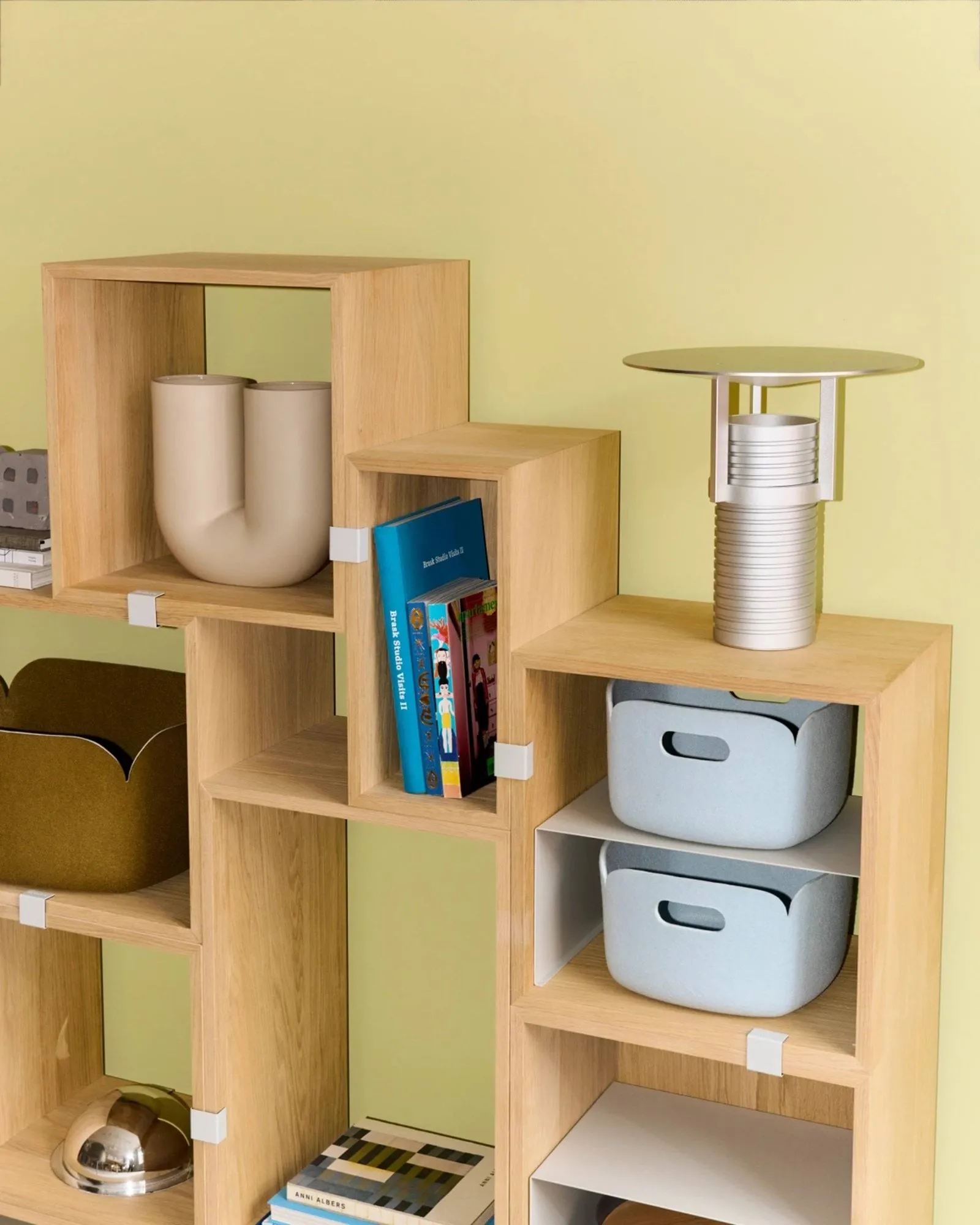 Stacked 2.0 hyller åpen, medium, eik Muuto