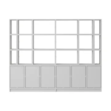 Stacked oppbevaringssystem kontor konfigurasjon 2 - Grey - Muuto