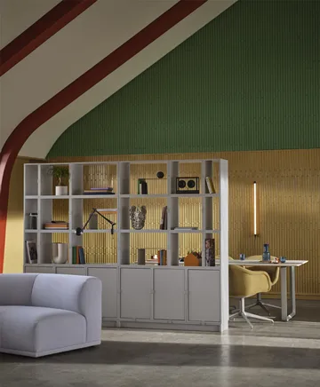 Stacked oppbevaringssystem kontor konfigurasjon 2 - White - Muuto