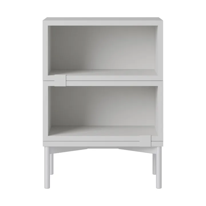 Stacked oppbevaringssystem nattbord konfigurasjon 1 - Grey - Muuto