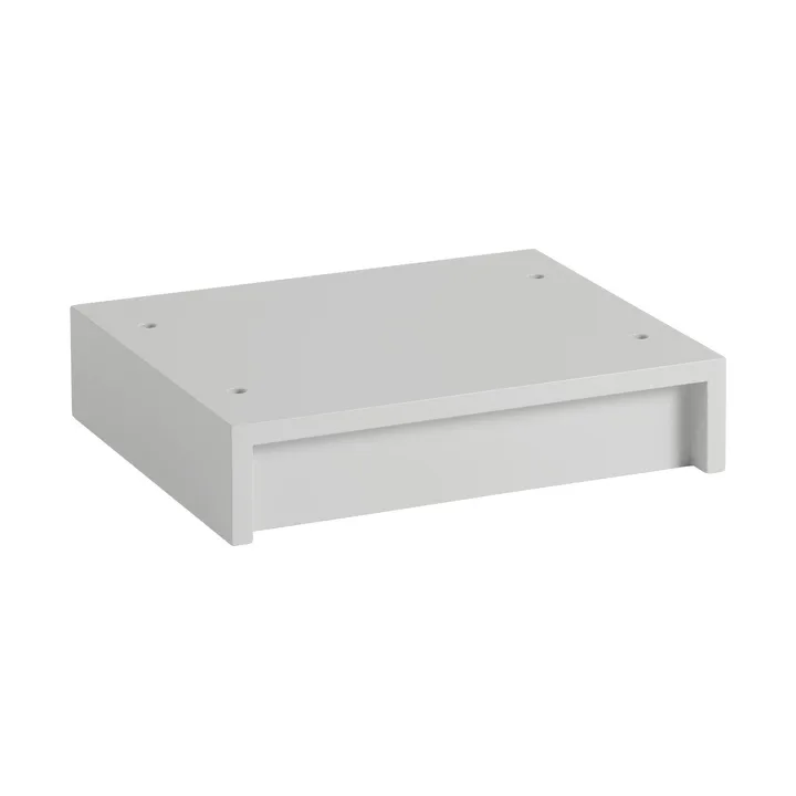 Stacked oppbevaringssystem plinth 43,5x35 cm - Grey - Muuto