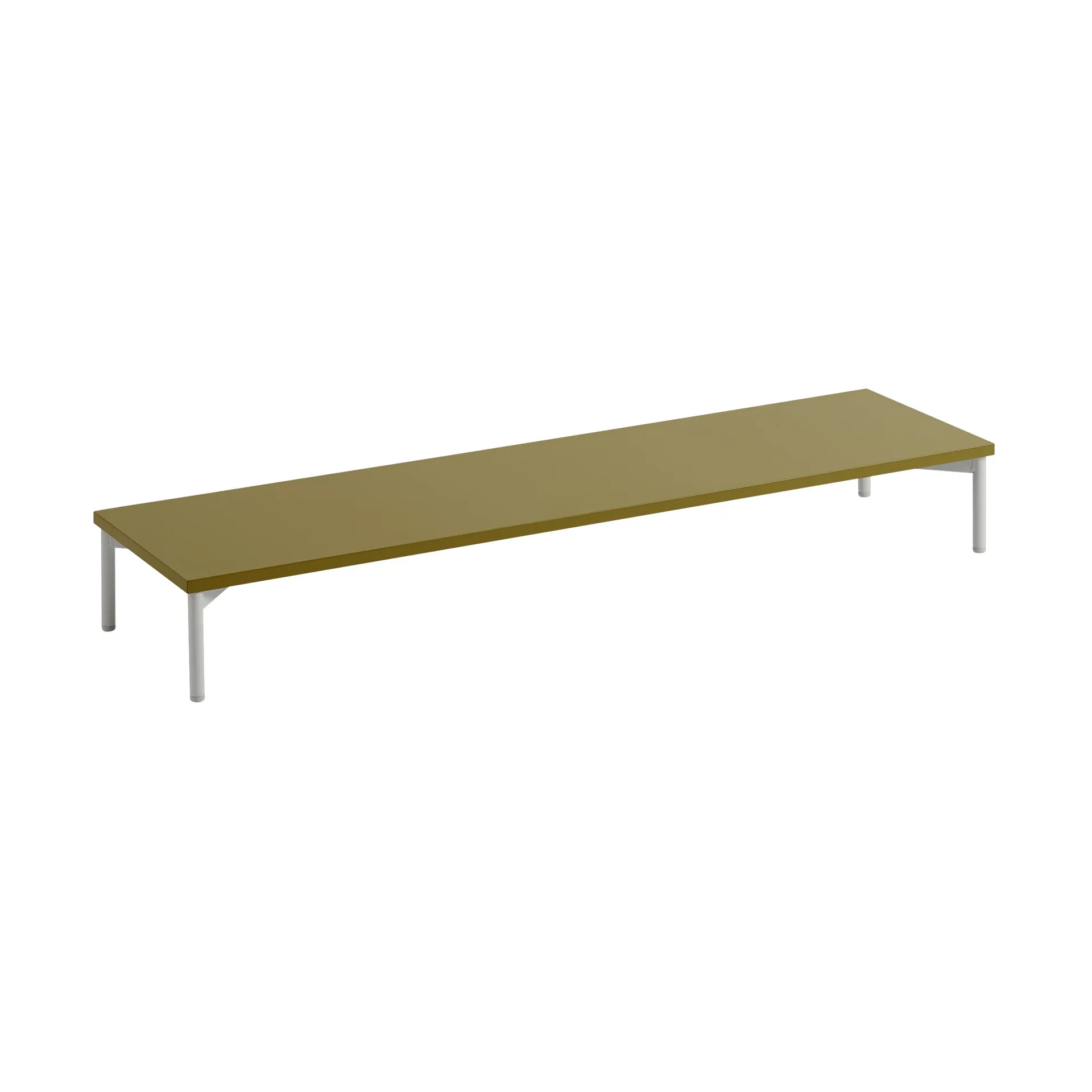 Stacked oppbevaringssystem podium w. tube base, Brown green-grey Muuto
