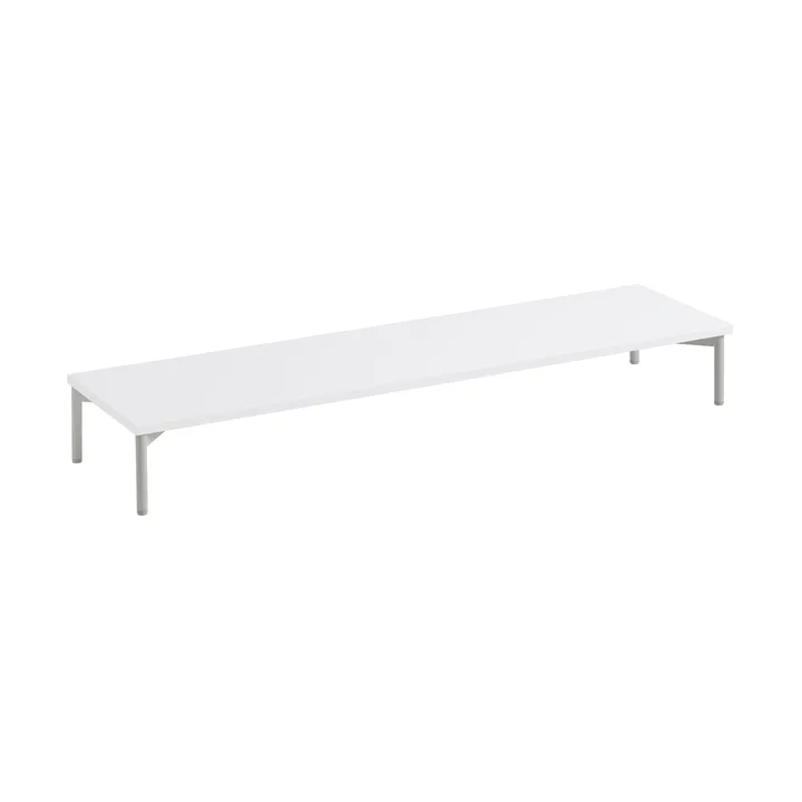 Stacked oppbevaringssystem podium w. tube base - White-grey - Muuto