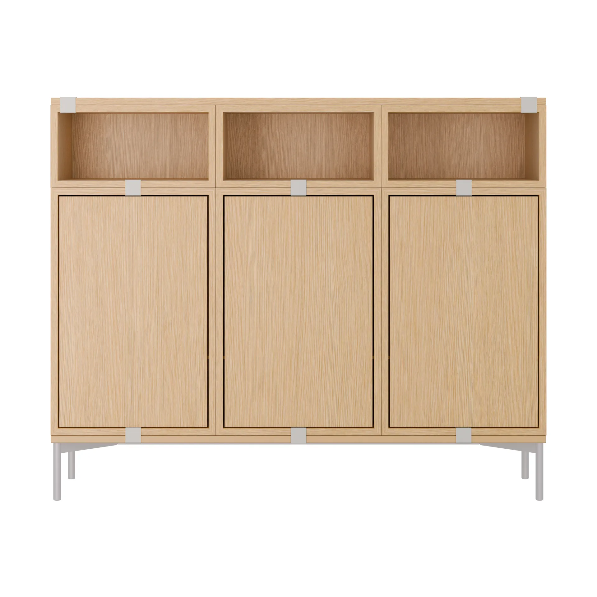 Stacked oppbevaringssystem Sideboard Configuration 3, Oak Muuto
