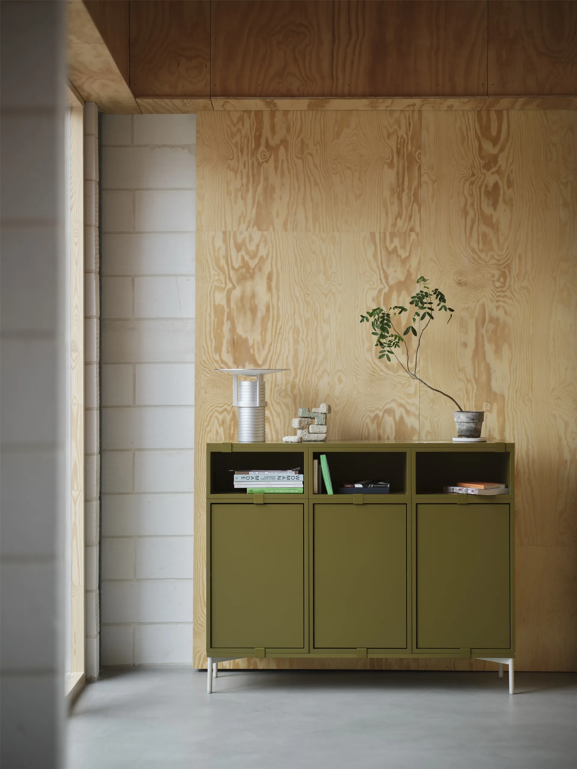 Stacked oppbevaringssystem Sideboard Configuration 3, Oak Muuto
