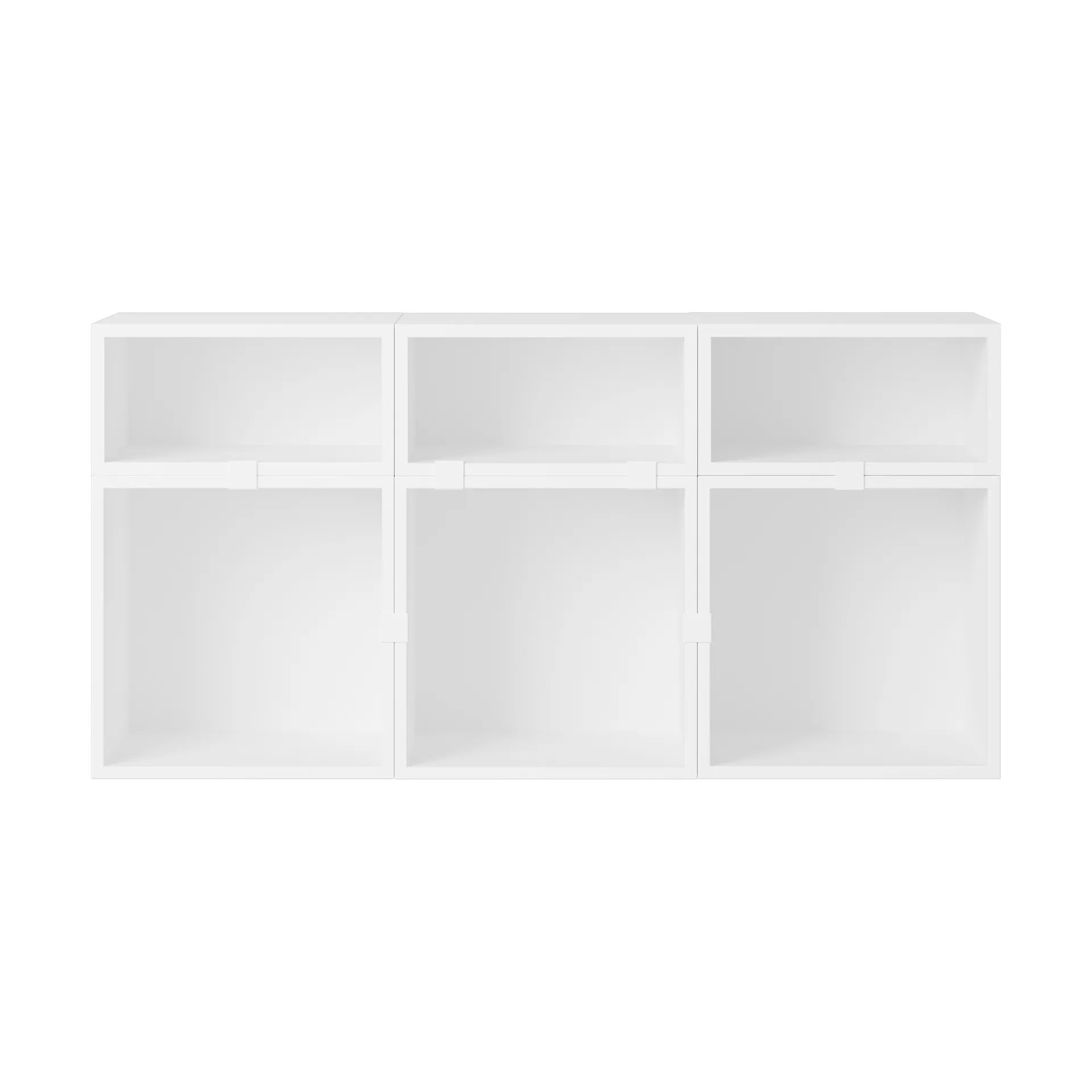 Stacked oppbevaringssystem sideboard konfigurasjon 5, White Muuto