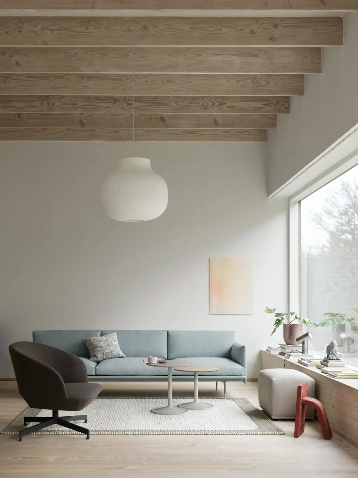 Strand taklampe close, 60 cm Muuto