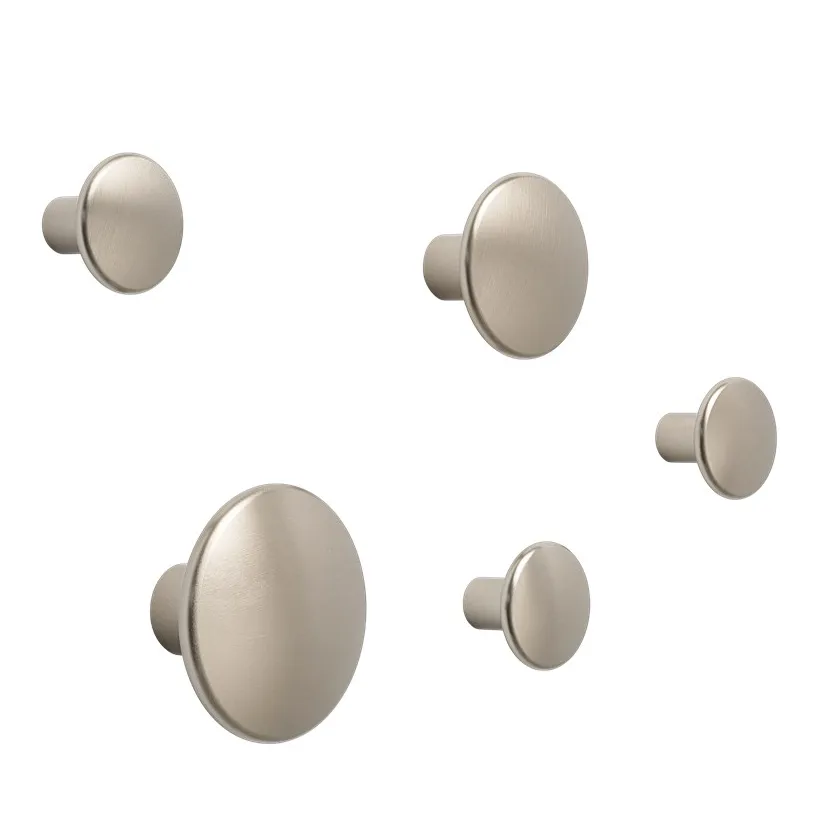 The Dots klesknagg metall 3,9 cm, Taupe Muuto