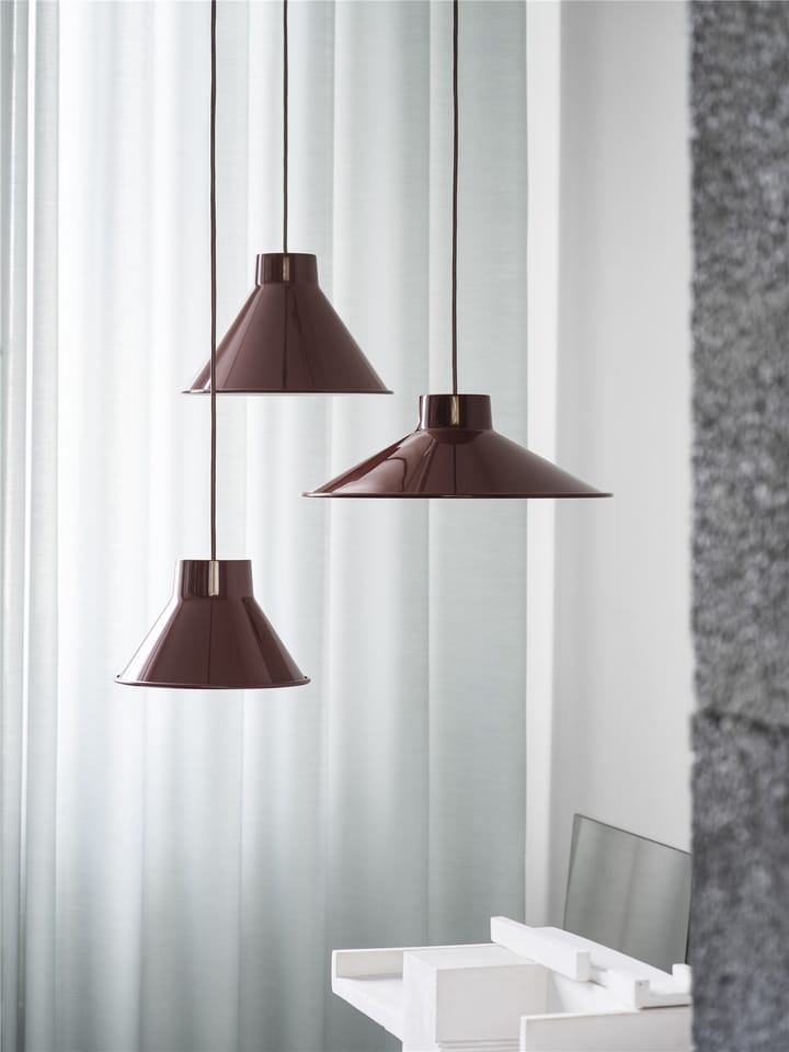 Top taklampe Ø21 cm, Dyp rød Muuto