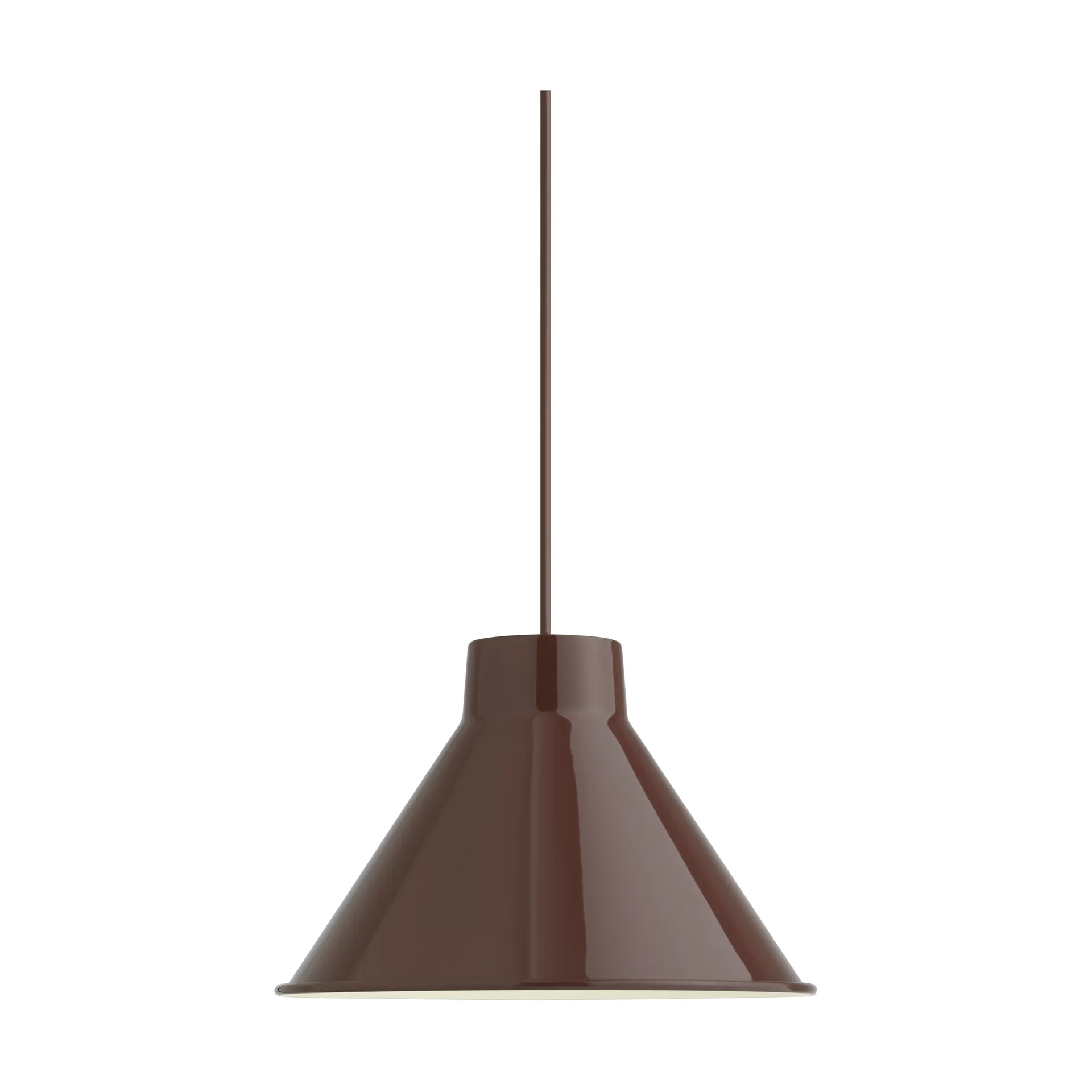 Top taklampe Ø28 cm, Dyp rød Muuto