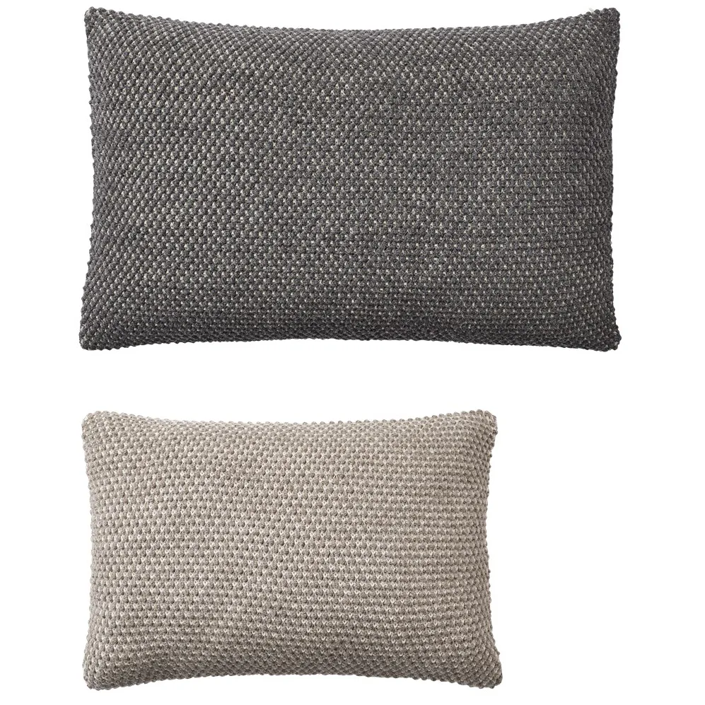 Twine pute 50x80 cm, Dark grey Muuto