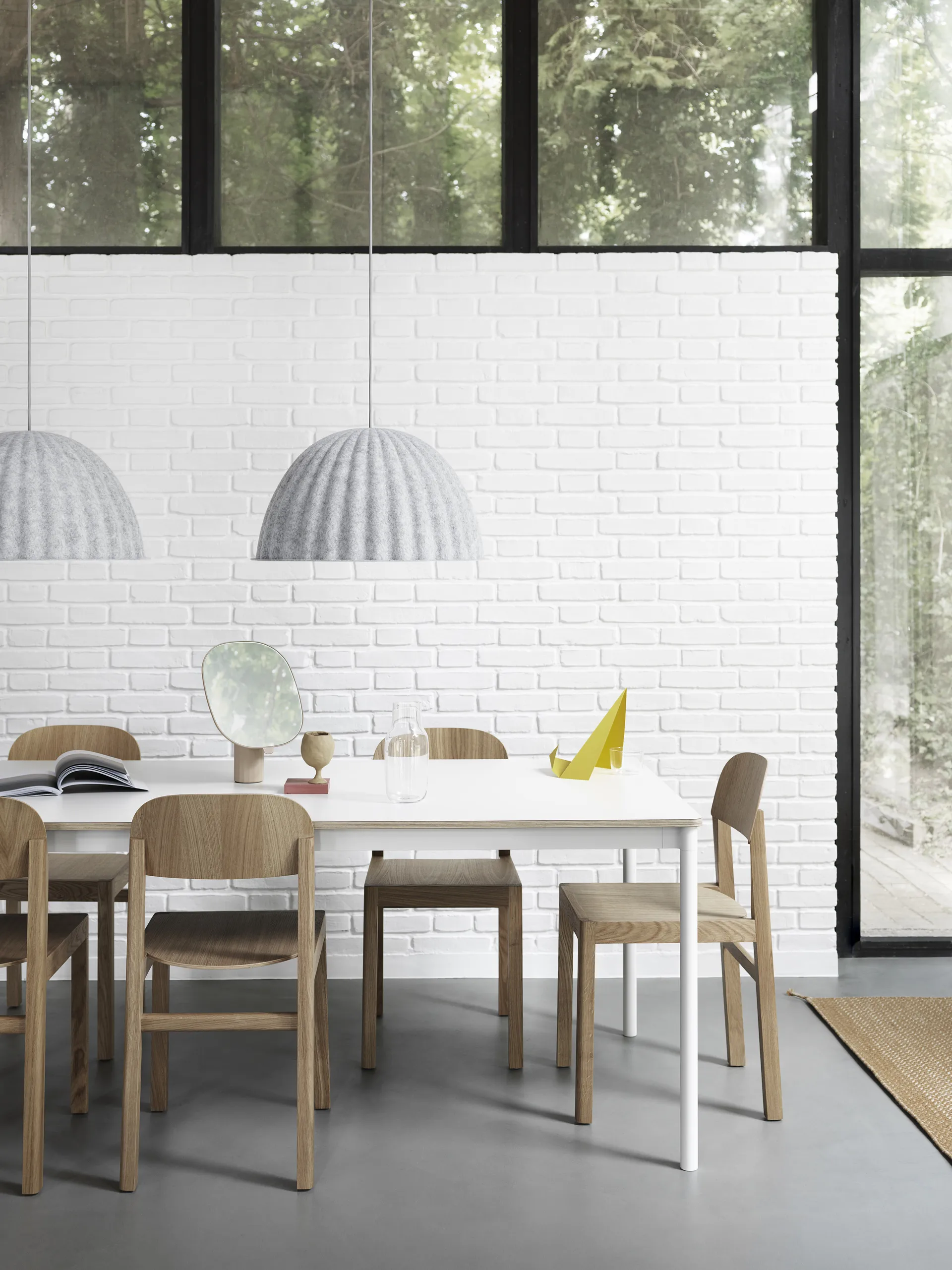 Under the bell taklampe Ø 55 cm, Dark green Muuto