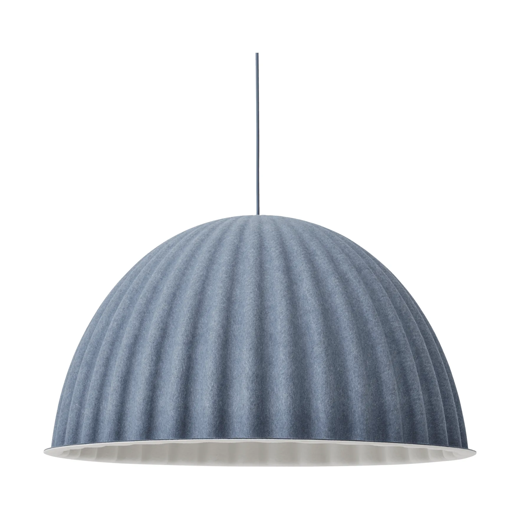 Under the bell taklampe Ø 82 cm, Blue grey Muuto