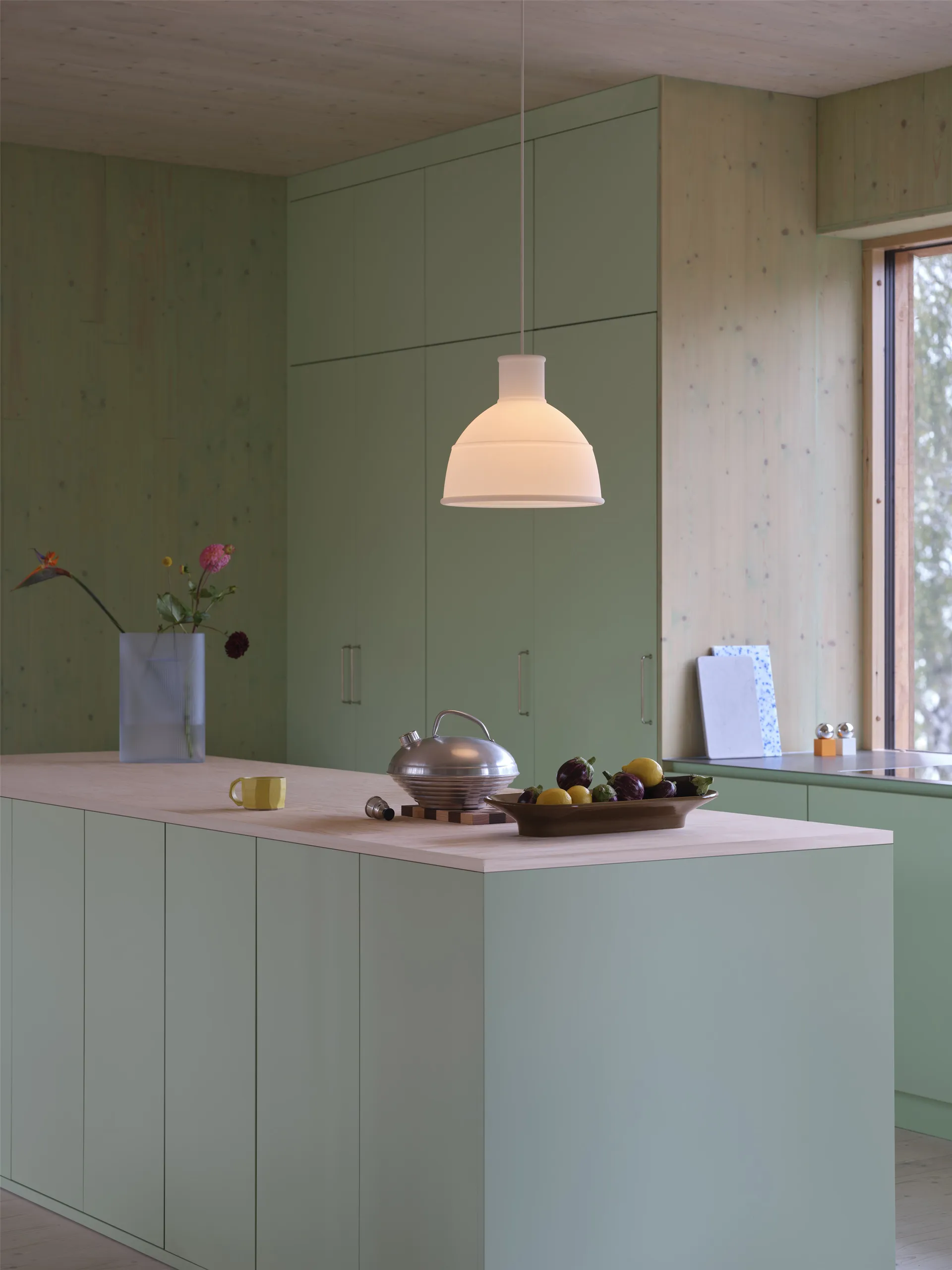 Unfold Lampe, Translucent white Muuto