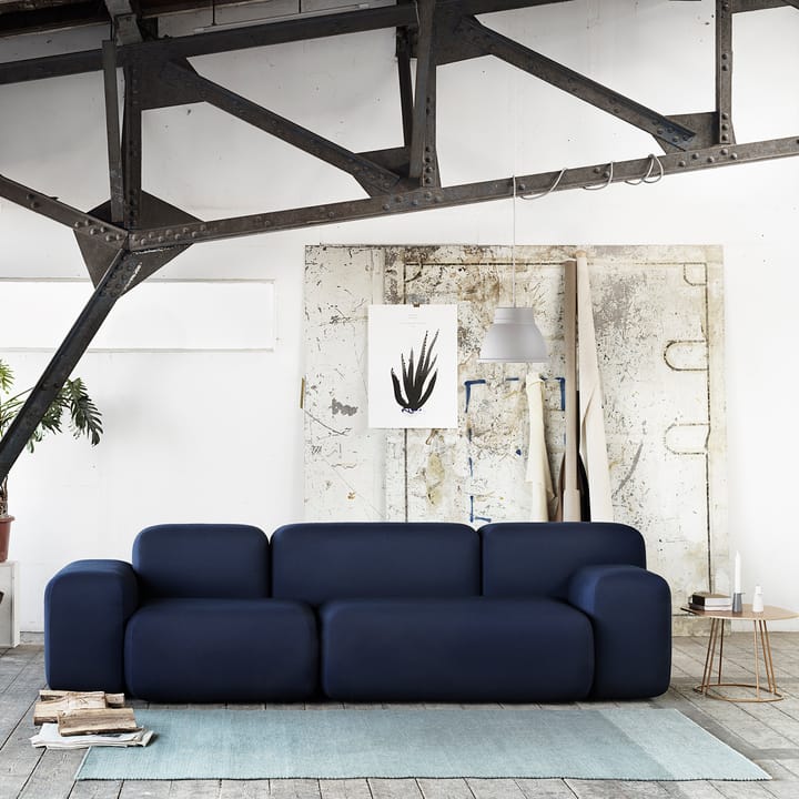 Varjo teppe 200x300 cm, blå Muuto