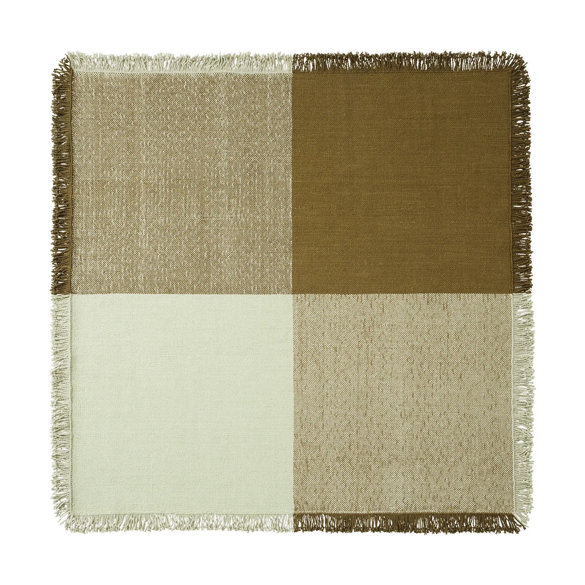 Verso ullteppe, Pale green-warm brown, 258x258 cm Muuto Verso ullteppe, Pale green-warm brown, 258x258 cm Muuto