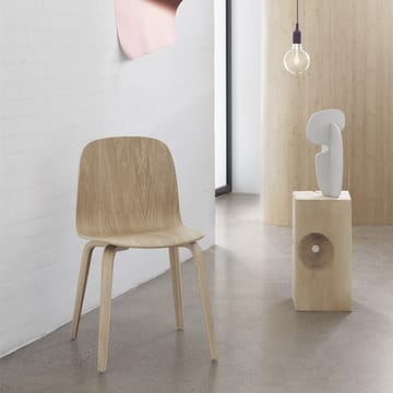 Visu Chair stol understell av tre - eik - Muuto