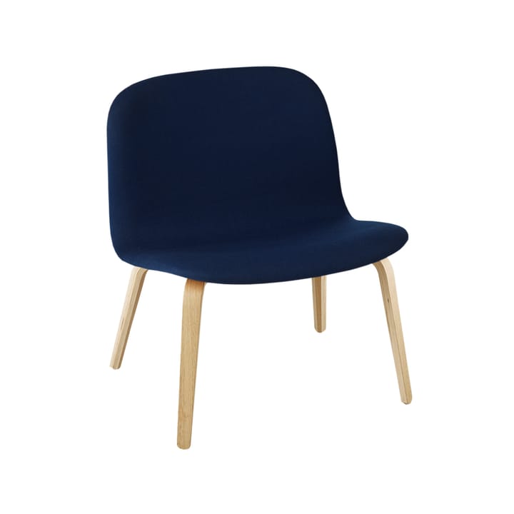 Visu loungestol trukket stol - Steelcut 775-Oak - Muuto