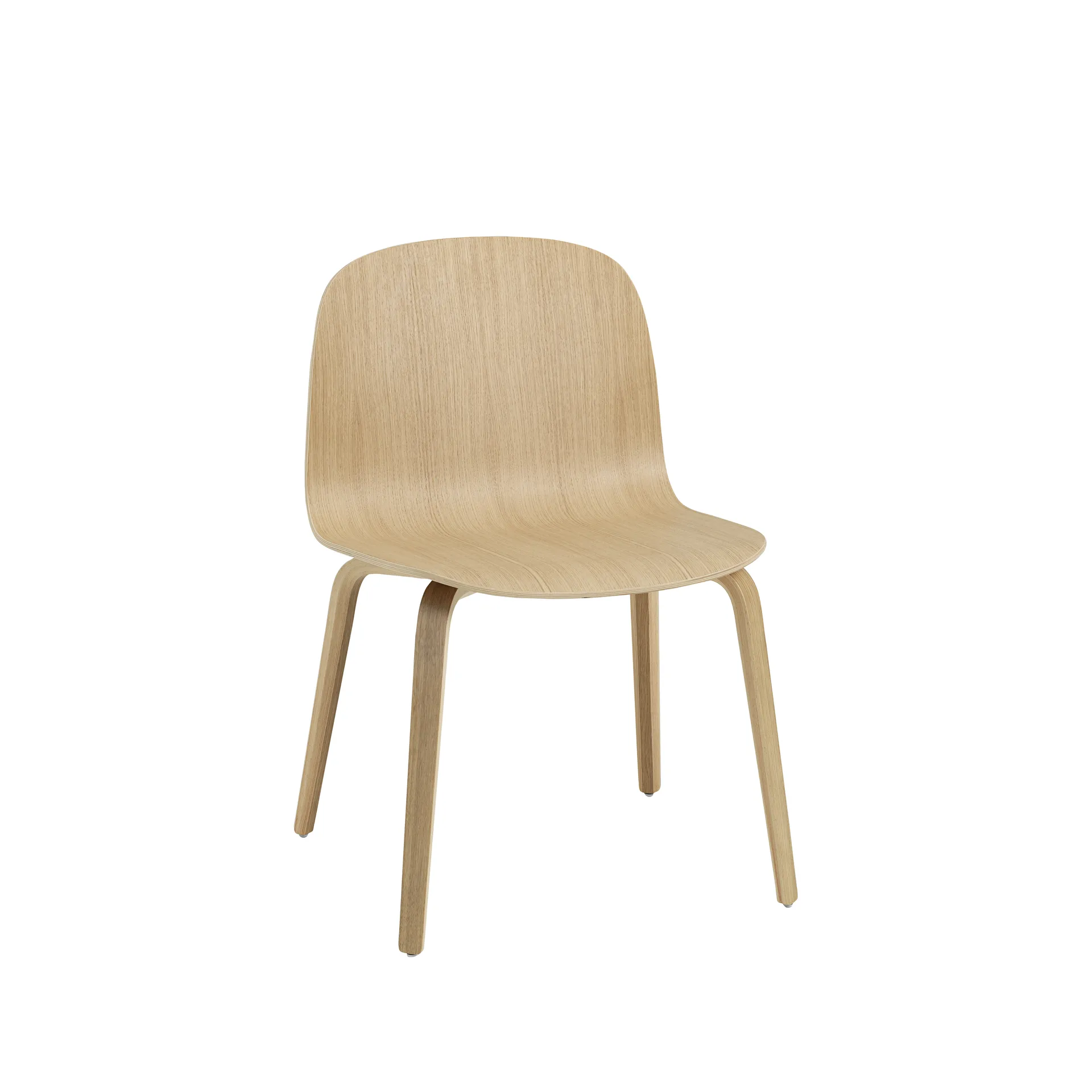 Visu Wide stol, Oak-Oak Muuto