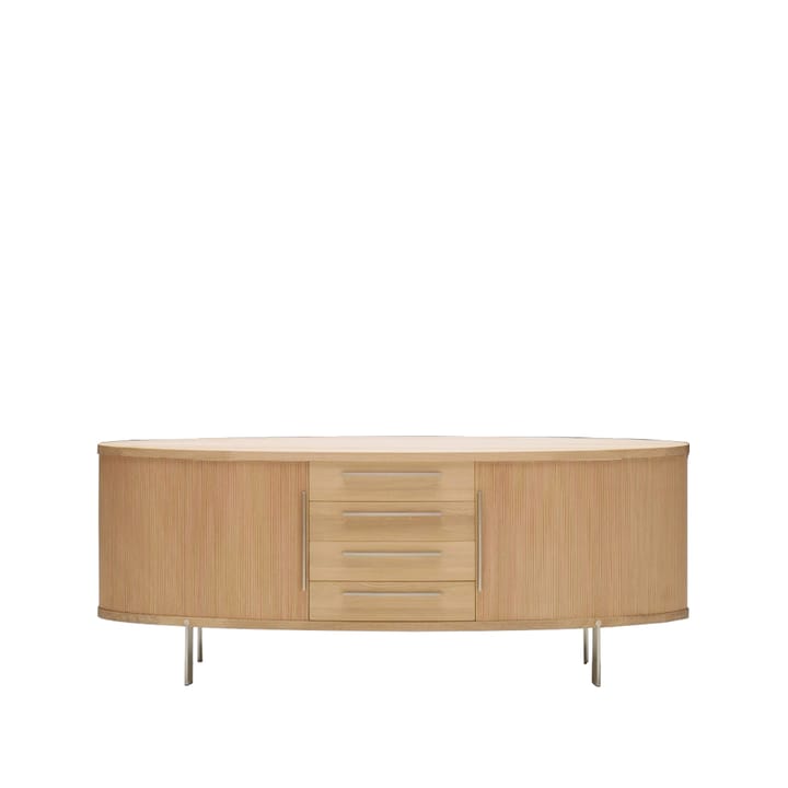 AK 1300 skjenk - eik lakk, oval - Naver Collection