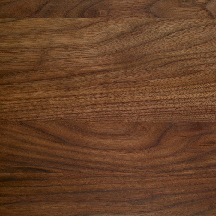 AK 1811 sofabord, corian/valnøtt, høy, ben rustfritt stål Naver Collection