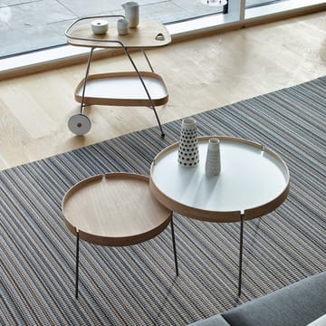AK 710 bord - eik hvitolje, finer/hvit laminat - Naver Collection