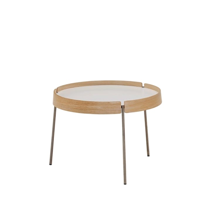AK 710 bord - eik hvitolje, finer/hvit laminat - Naver Collection