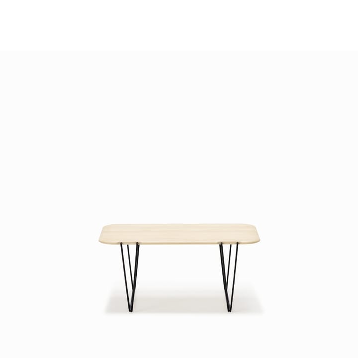 AK 825 sofabord - ask olje, svart understell - Naver Collection