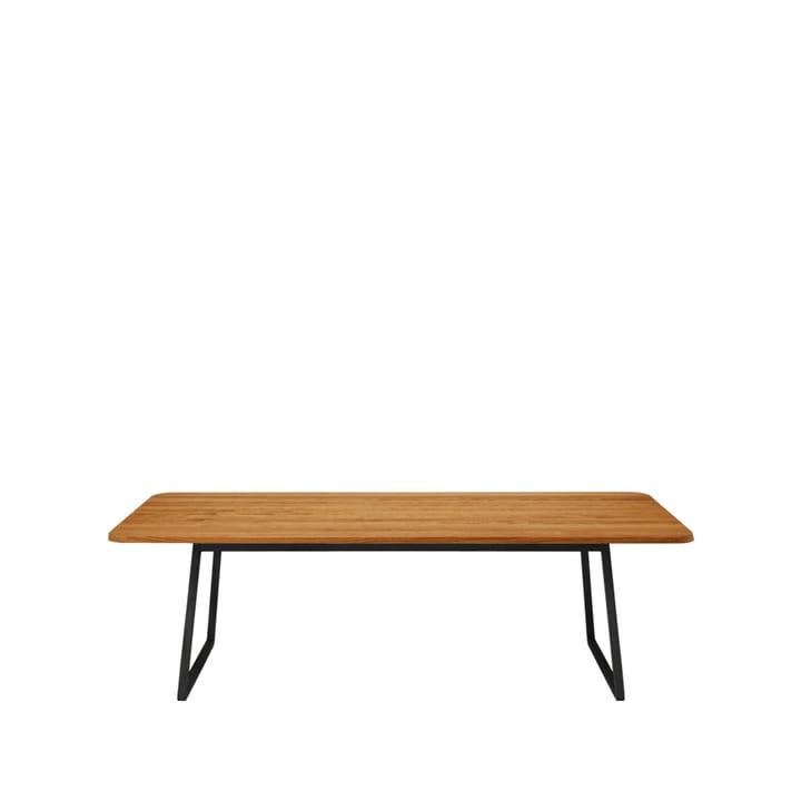 GM 3600 Twist spisebord - eik olje, 240 cm, svarte ben - Naver Collection