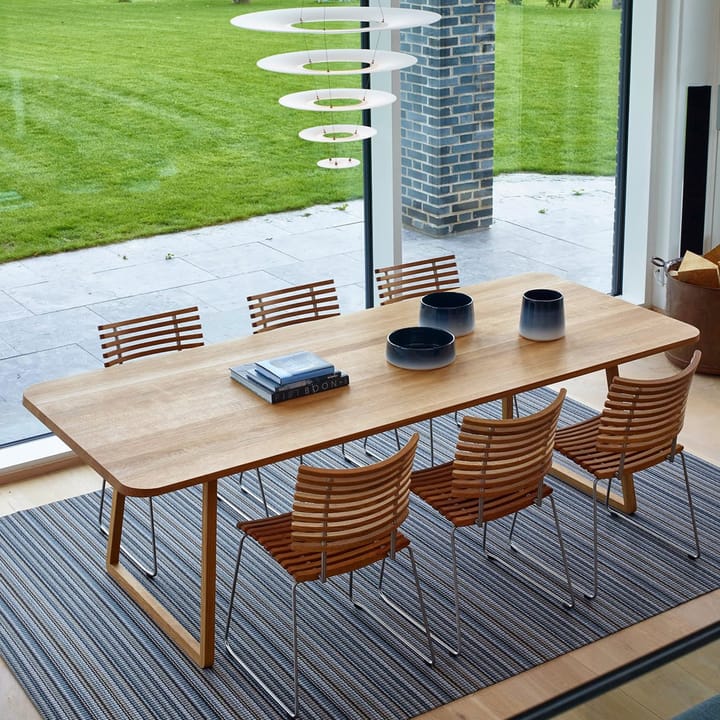 GM 3600 Twist spisebord, valnøtt olje, 180 cm Naver Collection