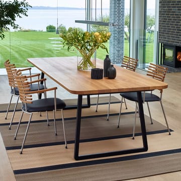 GM 3600 Twist spisebord - valnøtt olje, 210cm - Naver Collection