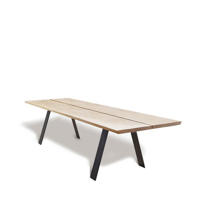 Plank GM 3200 spisebord - eik hvitolje, 240 cm - Naver Collection