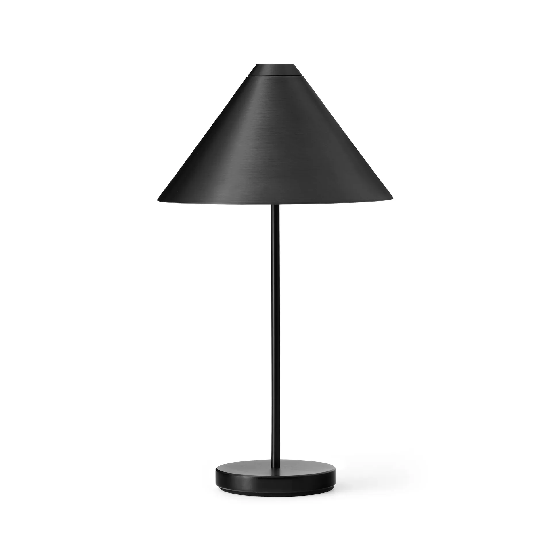 Brolly bærbare bordlampe, Steel black New Works