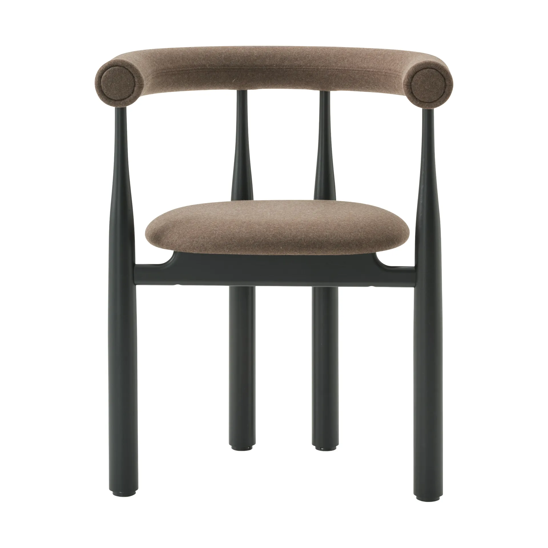 Bukowski armstol trukket, Black, Wooly Plus 1008 New Works