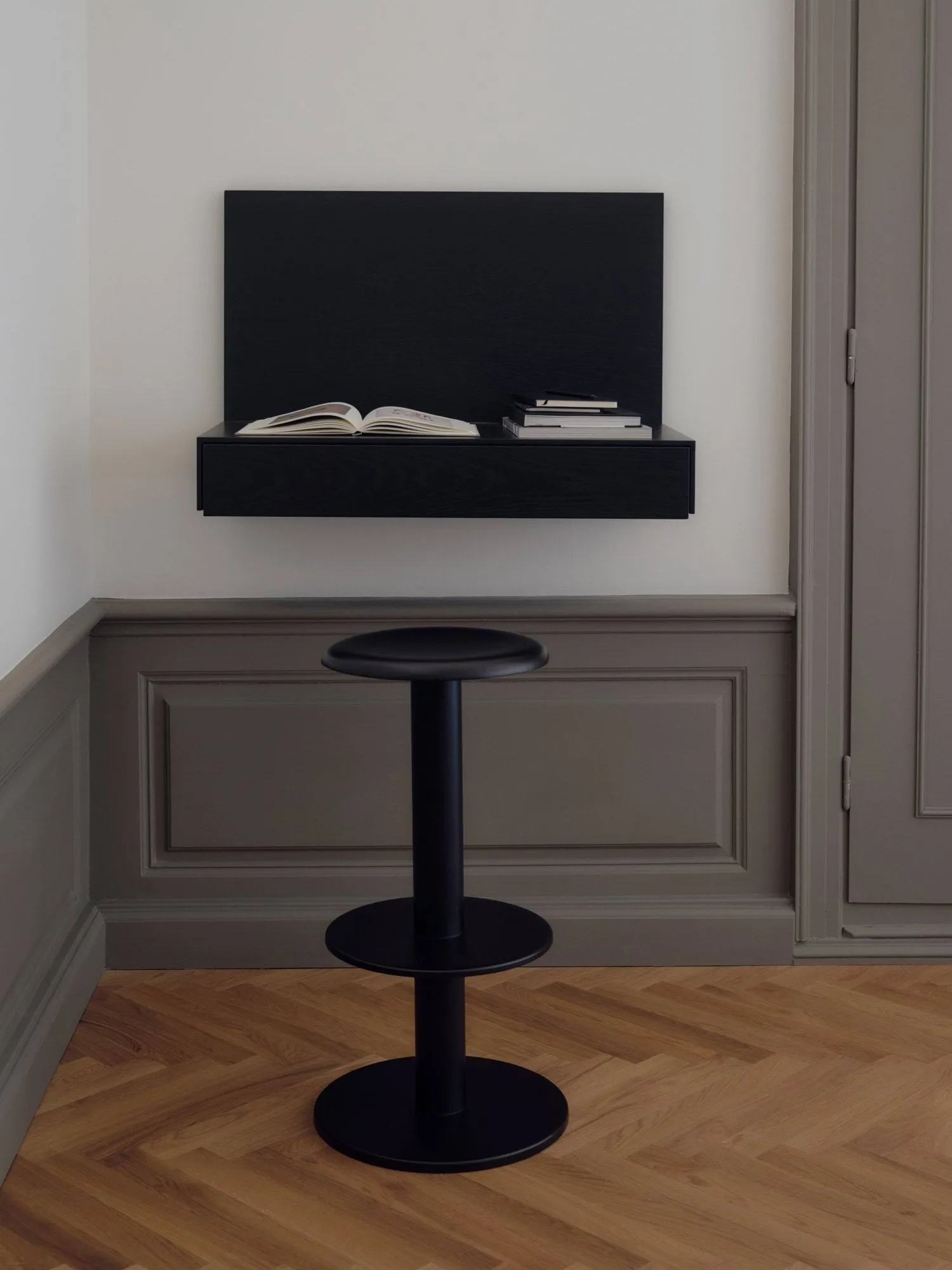 Coupe barkrakk, Black, 76 cm New Works