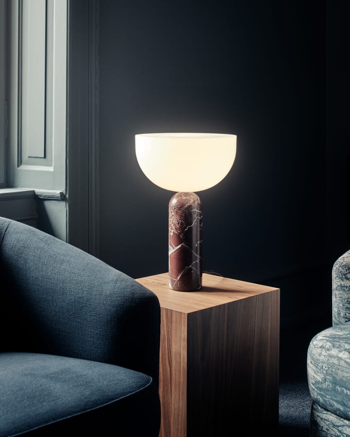 Kizu bordlampe large, Breccia Pernice New Works