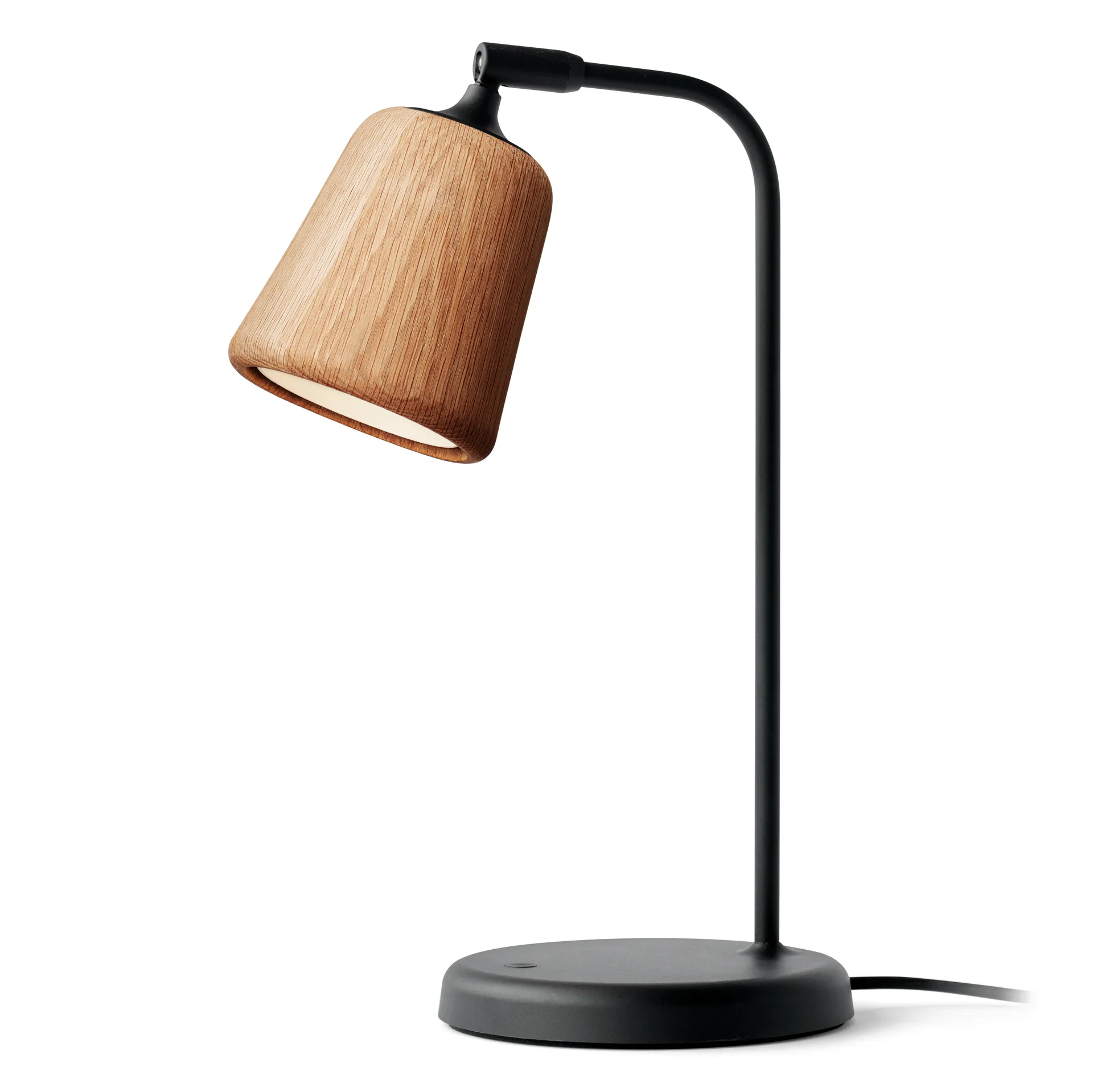 Material bordlampe, Natural oak New Works